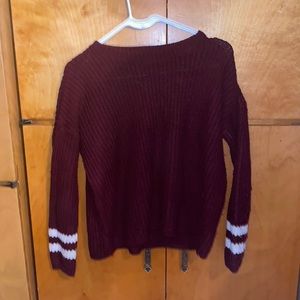 Maroon Sweater